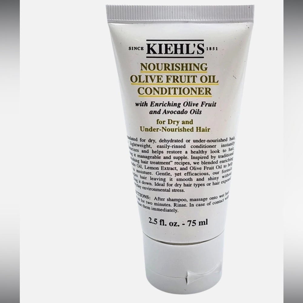 kiehl's nourishing olive fruit oil conditioner 75ml